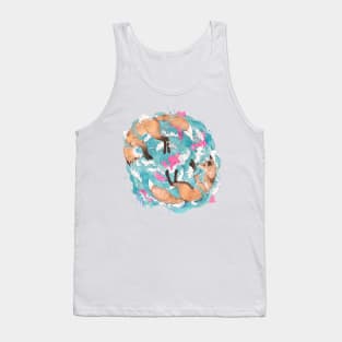 Falling Foxes Tank Top